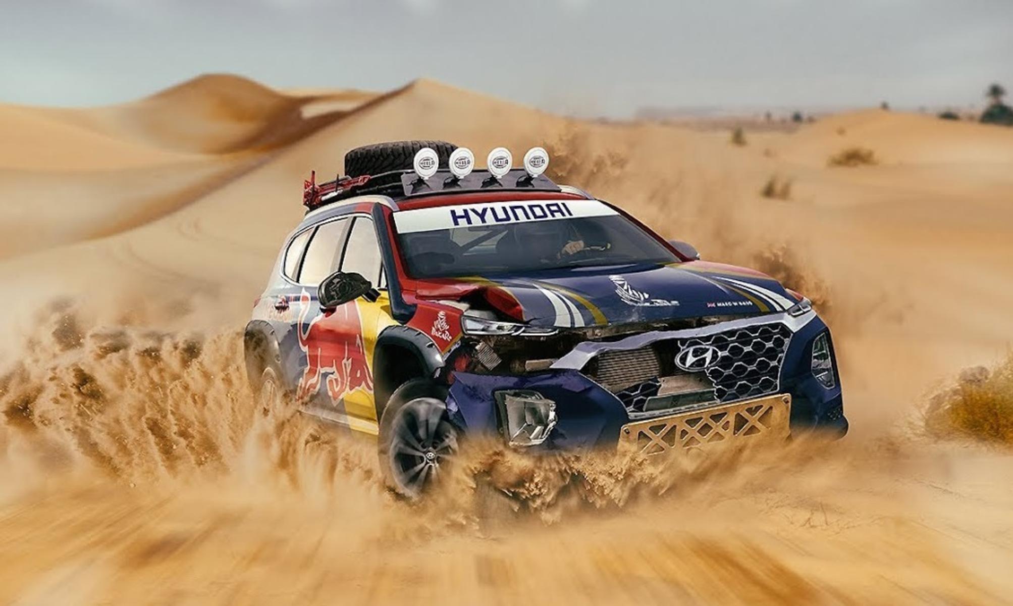 Арт оф ралли на андроид. Rally Dakar Hyundai. Hyundai Santa Fe ралли. Dakar Rally 2019. Дакар 2004.