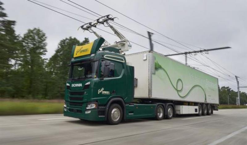 إنهاء حبل التكتيكات  شاهد ألمانيا تمهد طرق الشاحنات الصديقة للبيئة!!! | سيارات سيدتي